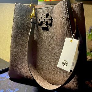 Tory Burch McGraw Hobo Bucket Bag